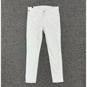 White Citizens of humanity Avedon skinny jeans, size 26